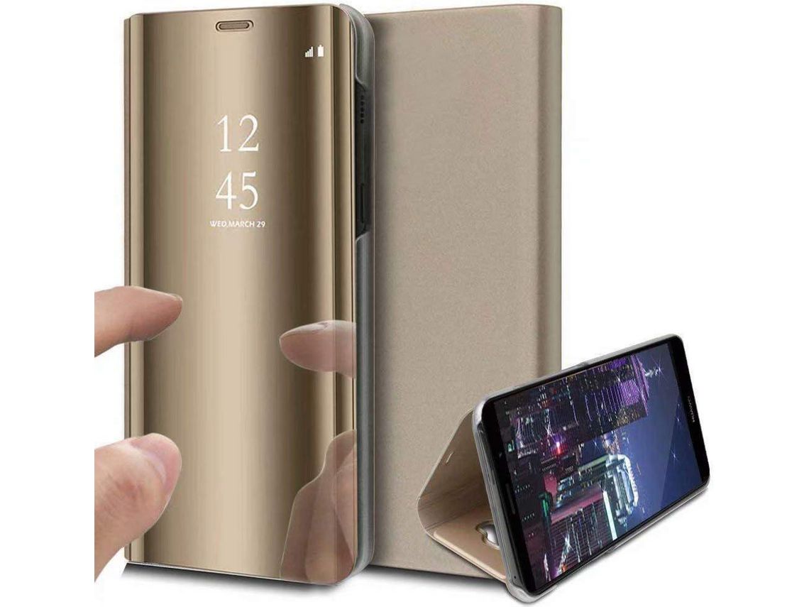 Caneta Stylus Espelho Dobrável Fina Absorção Protetora para Moto G Stylus HONGWE. Anti-Choque Transparente