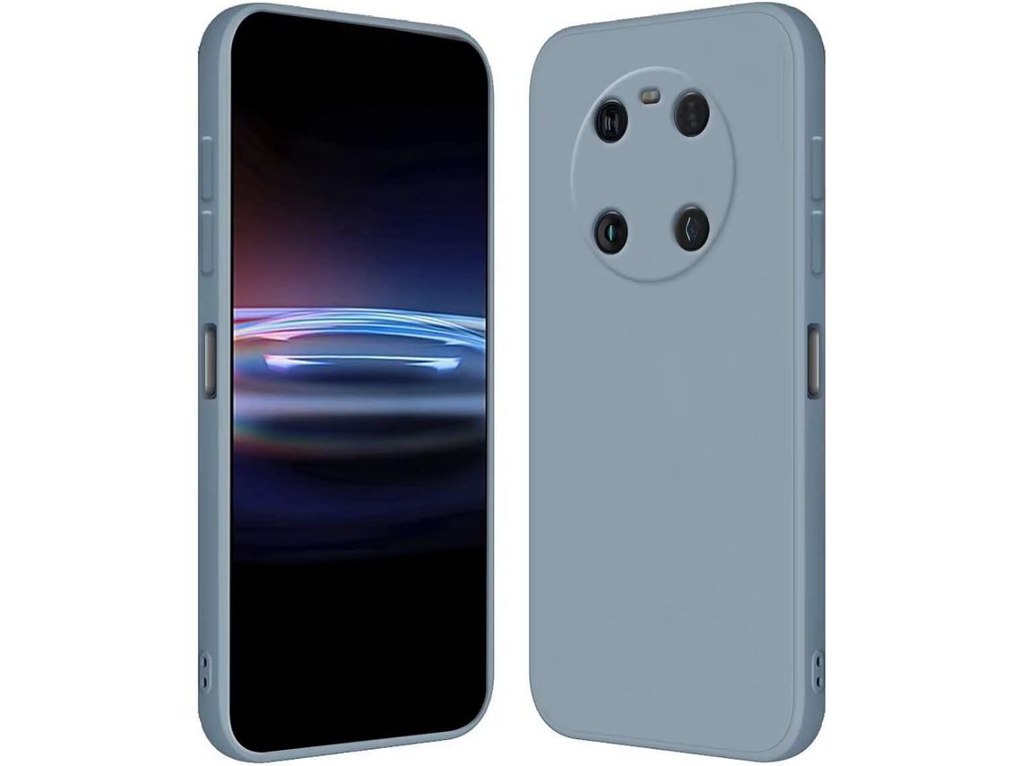 Capa para Huawei Mate 40 Pro HONGWE. Textura Macia Azul
