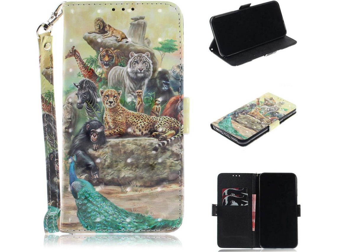 Capa para Samsung Galaxy Note HONGWE. Anti-Choque Multicor