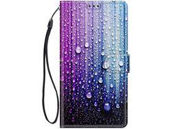 Capa Fólio para Xiaomi Redmi 11 4G Pro HONGWE. Pele Anti-Choque Magnética Castanho