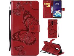 Capa Fólio para Huawei Mate 20 Lite 3, Mate 20 Lite HONGWE. com Porta-Cartões Multicor
