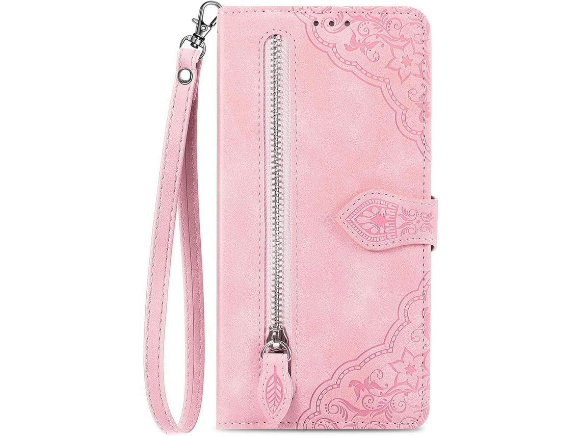 Capa Fólio com Cordão para Xiaomi 12 12X HONGWE. Magnética com Porta-Cartões Multicor