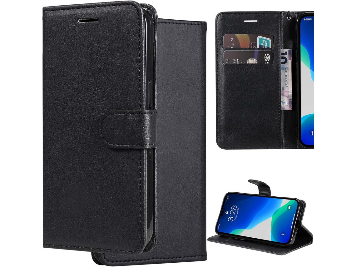 Capa Fólio para Xiaomi Poco X3 5G, Poco X3 HONGWE. Magnética Castanho