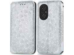 Capa Fólio para Huawei Nova 9 Se, Nova Pro HONGWE. com Porta-Cartões Castanho