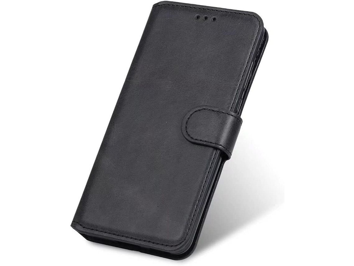 Capa Fólio para Xiaomi 12 Pro HONGWE. com Porta-Cartões Premium Castanho