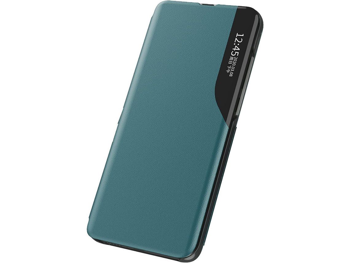 Capa para Xiaomi Mi 11, Mi 11 Pro HONGWE. Pele Anti-Choque Castanho