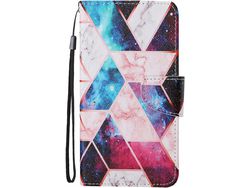 Capa Fólio para iPhone 6 Plus/6 s HONGWE. com Porta-Cartões Multicor