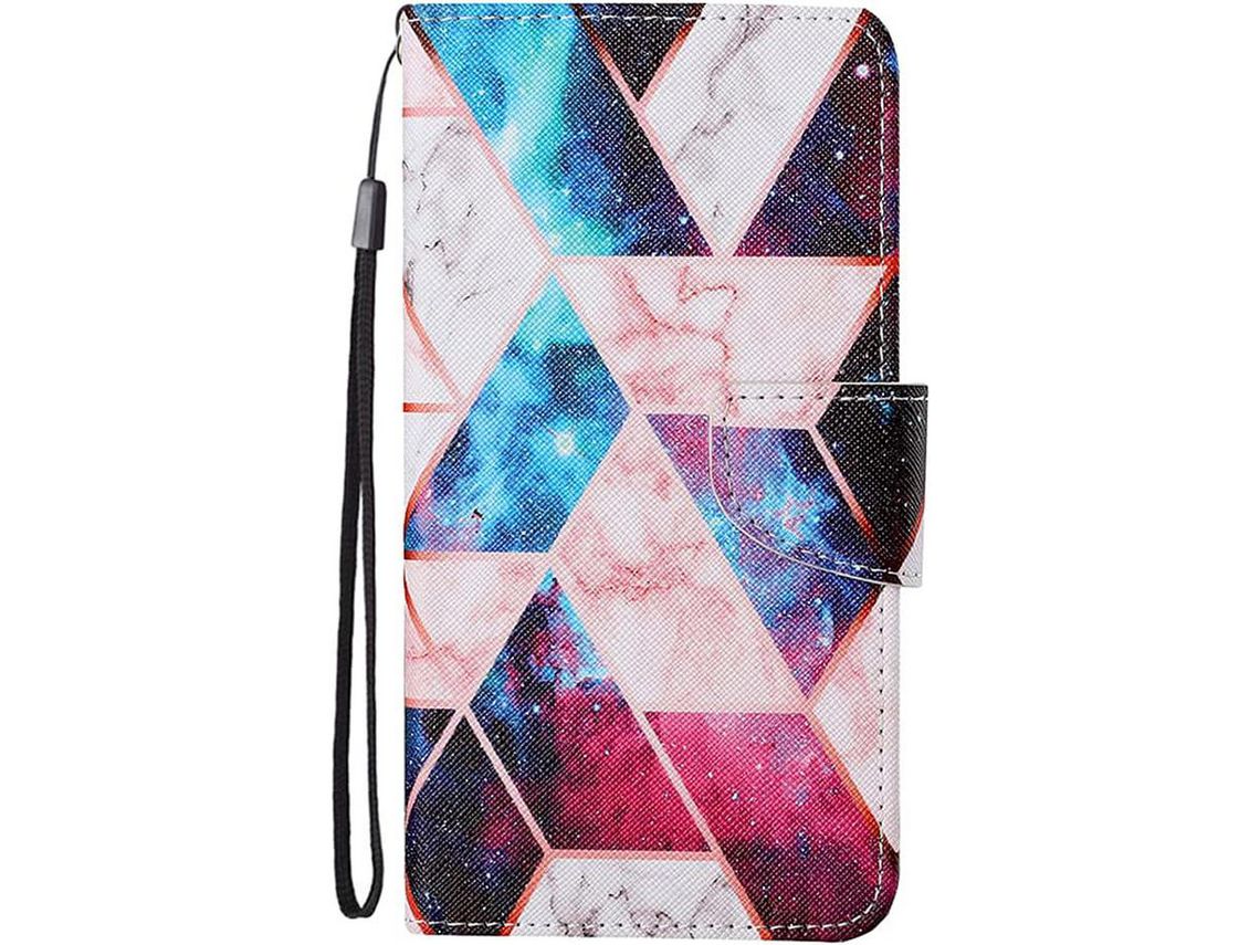 Capa Fólio para iPhone 6 Plus/6 s HONGWE. com Porta-Cartões Multicor