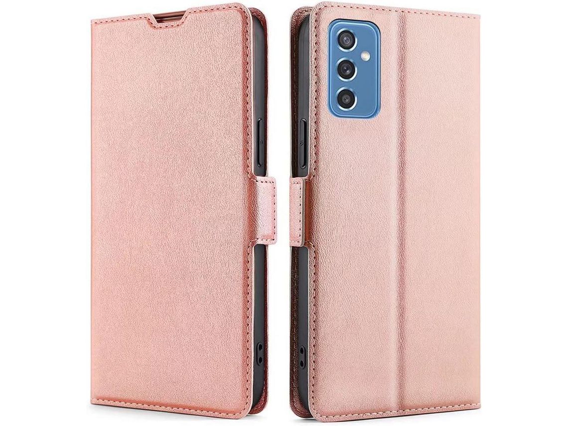 Capa para Huawei Nova 9 Se, Nova 5 HONGWE. Anti-Choque Magnética com Porta-Cartões Castanho