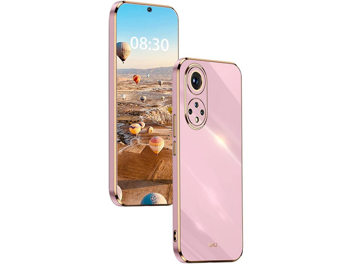 Capa para Honor, Huawei Honor 50 5G, Nova 5 Pro Ultra, Nova 9 HONGWE. Textura Macia Anti-Choque Roxo