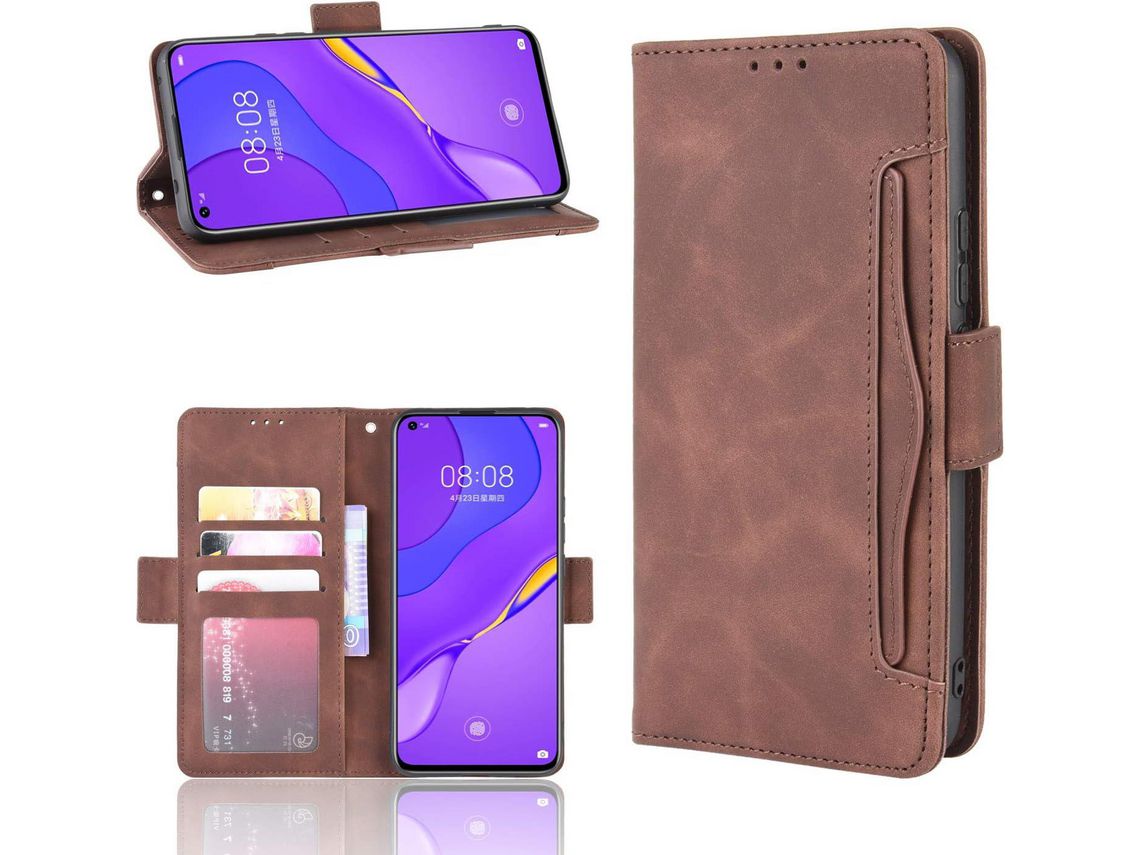 Capa para Huawei Nova HONGWE. Castanho