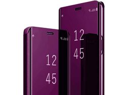 Capa para Samsung Galaxy S9/S9+ HONGWE. Rígida Castanho