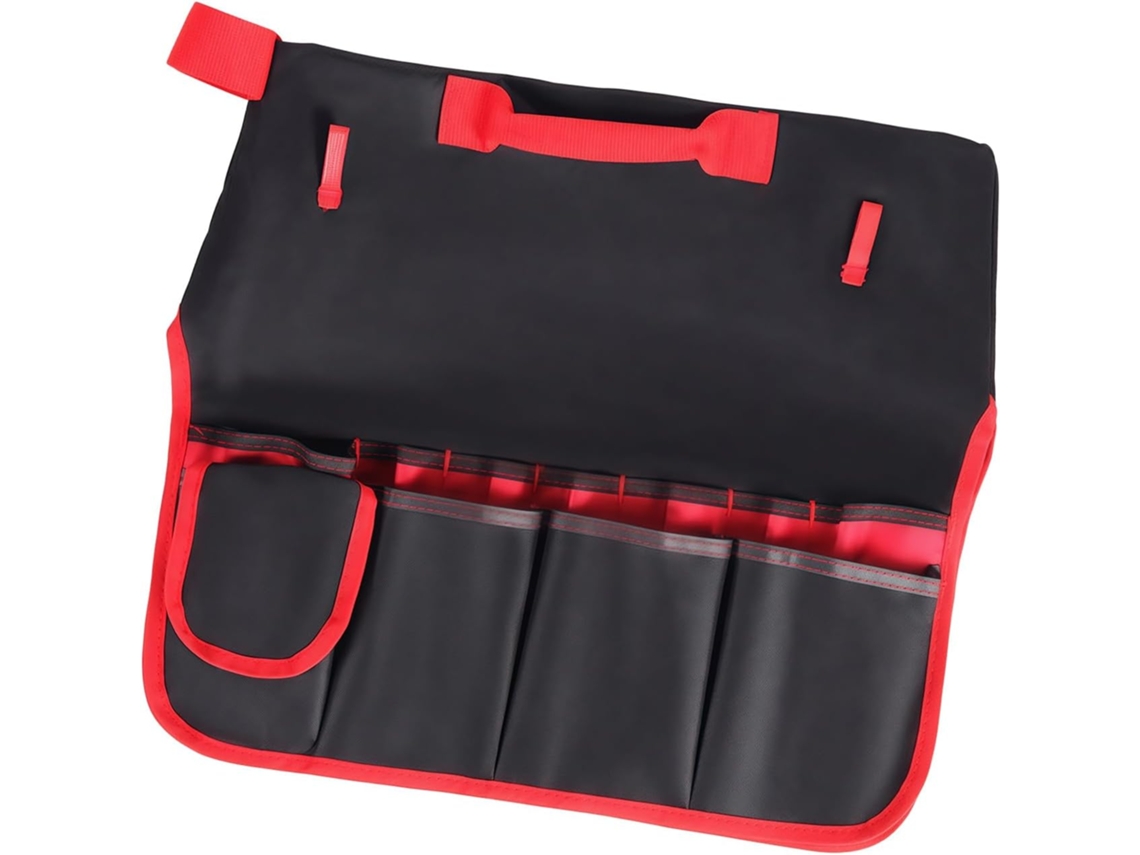 Bolsa De Ferramentas Em Tecido Resistente Com 35 Bolsos, Leve, Durável E Portátil, Ideal Para Artesanato, Jardinagem