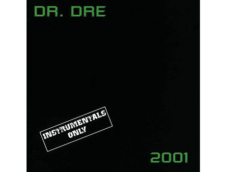 DR. DRE - 2001 Instrumentals Only 2LP VINIL