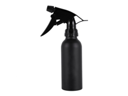 Garrafa Pulverizadora 200ml Preta Para Cabelo Salão Casa Regar Flores Styling Tools