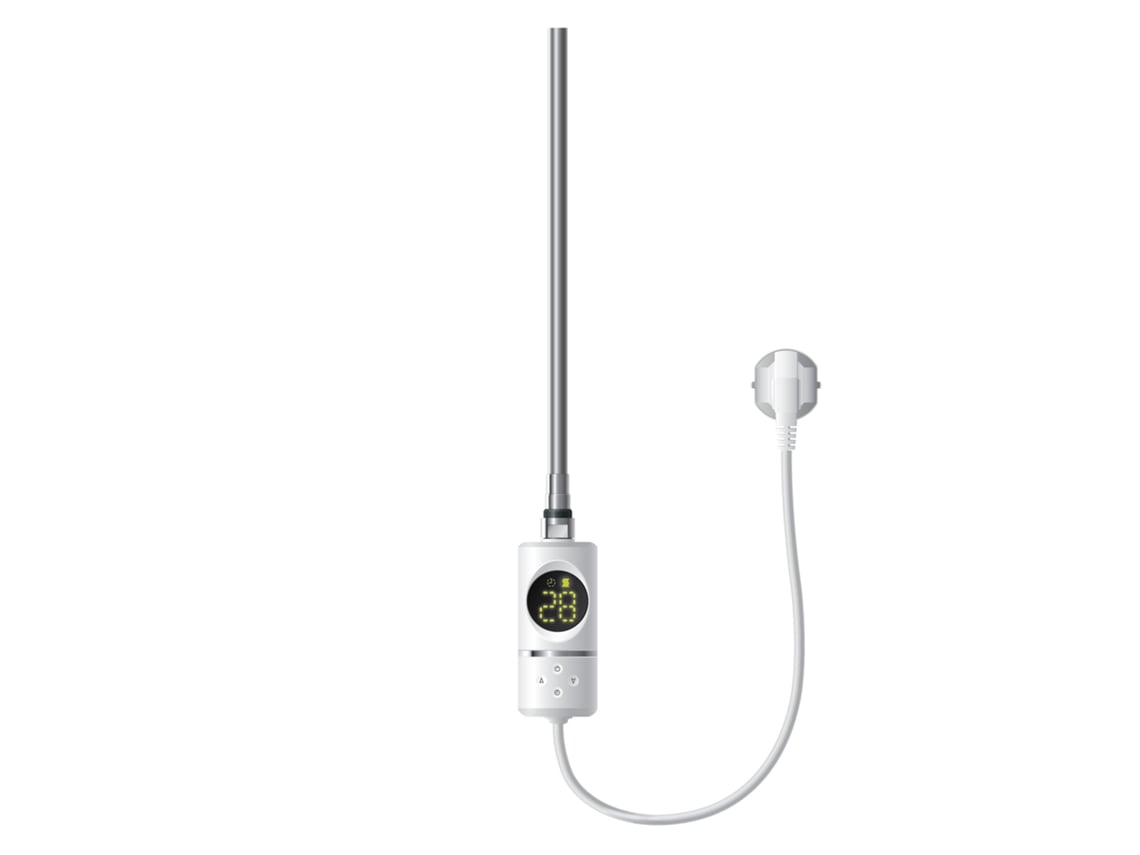 Elemento de Aquecimento 300W Branco com Termóstato e Ecrã Lcd ML-DESIGN