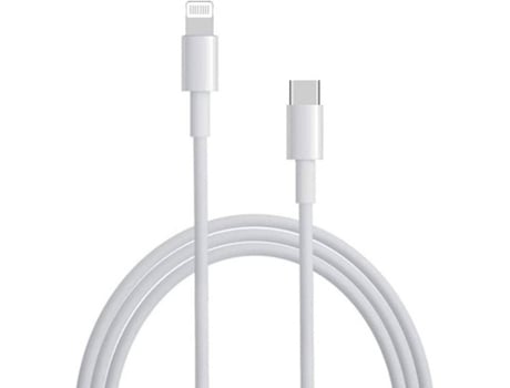 Cabo YIOU Lightning (USB-C - 1 m - Branco)