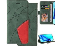 Capa Fólio para Xiaomi Redmi Note 11 Pro 5G HONGWE. Pele Sintética Magnética Castanho