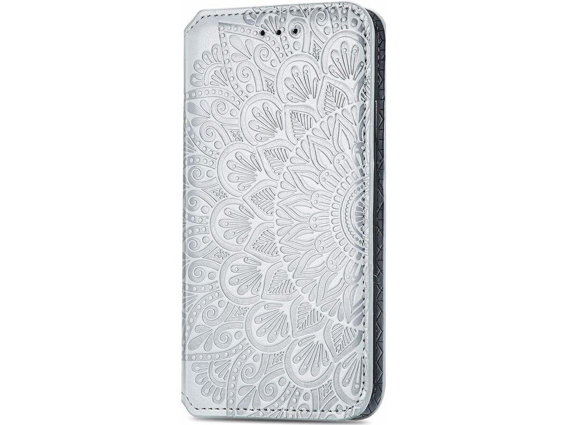 Capa Fólio para Samsung Galaxy A31 HONGWE. Pele Sintética Magnética Castanho
