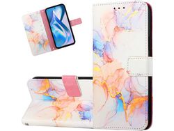 Capa Fólio para Xiaomi Mi 12 Lite HONGWE. com Porta-Cartões Premium Castanho