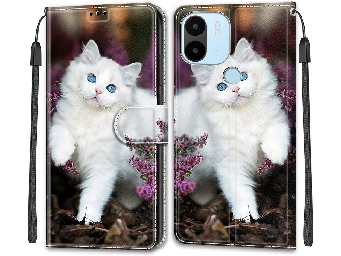 Capa Fólio para Xiaomi Redmi A1, Redmi A1 Pro Pad HONGWE. Multicor