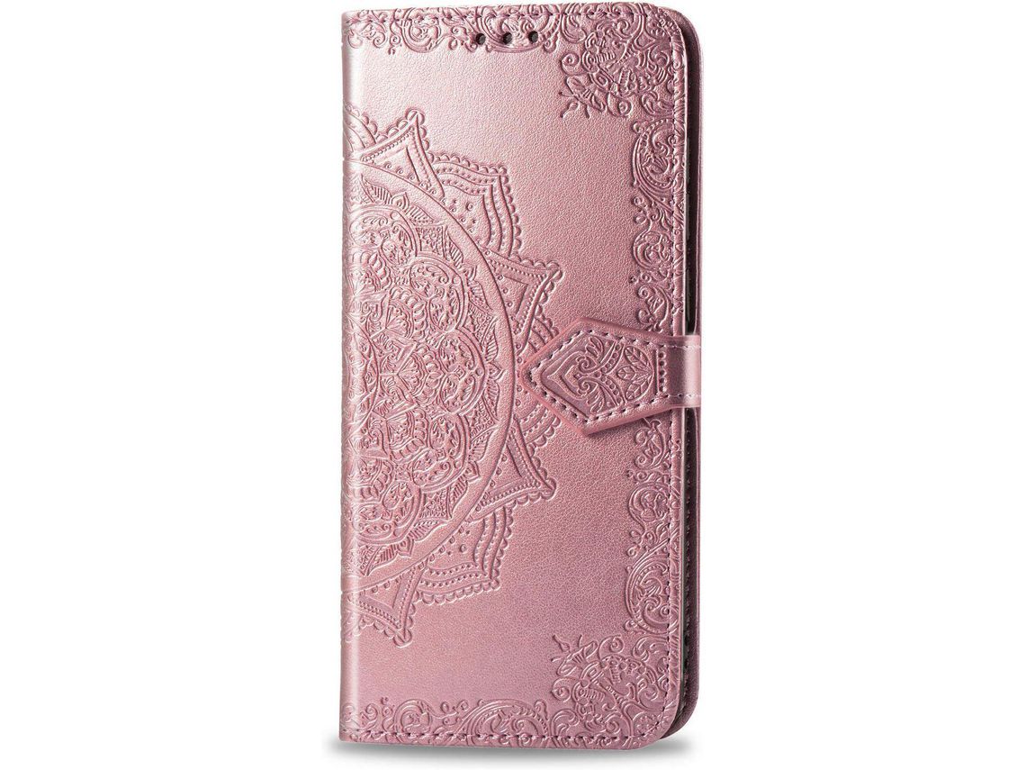 Capa Fólio para Xiaomi Redmi Note 7 HONGWE. com Porta-Cartões Multicor