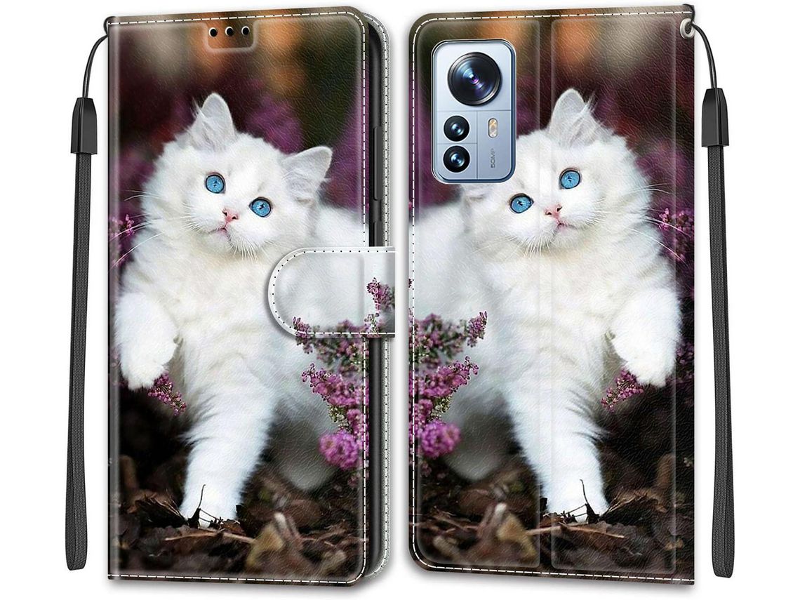 Capa Fólio para Xiaomi 12 Pro HONGWE. Multicor