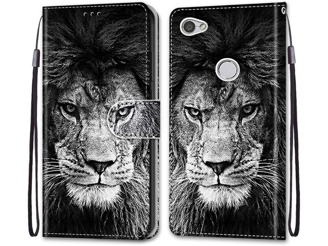 Capa para Xiaomi Redmi Note 5A Pro Pad HONGWE. com Porta-Cartões Multicor