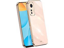 Capa para Xiaomi Mi 12 HONGWE. Anti-Choque Rosa
