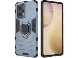 Capa para Xiaomi Poco X4 5G HONGWE. Anti-Choque Azul