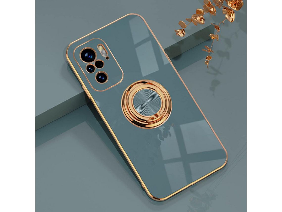 Capa para Xiaomi Poco F3 HONGWE. Textura Macia Anti-Choque Magnética