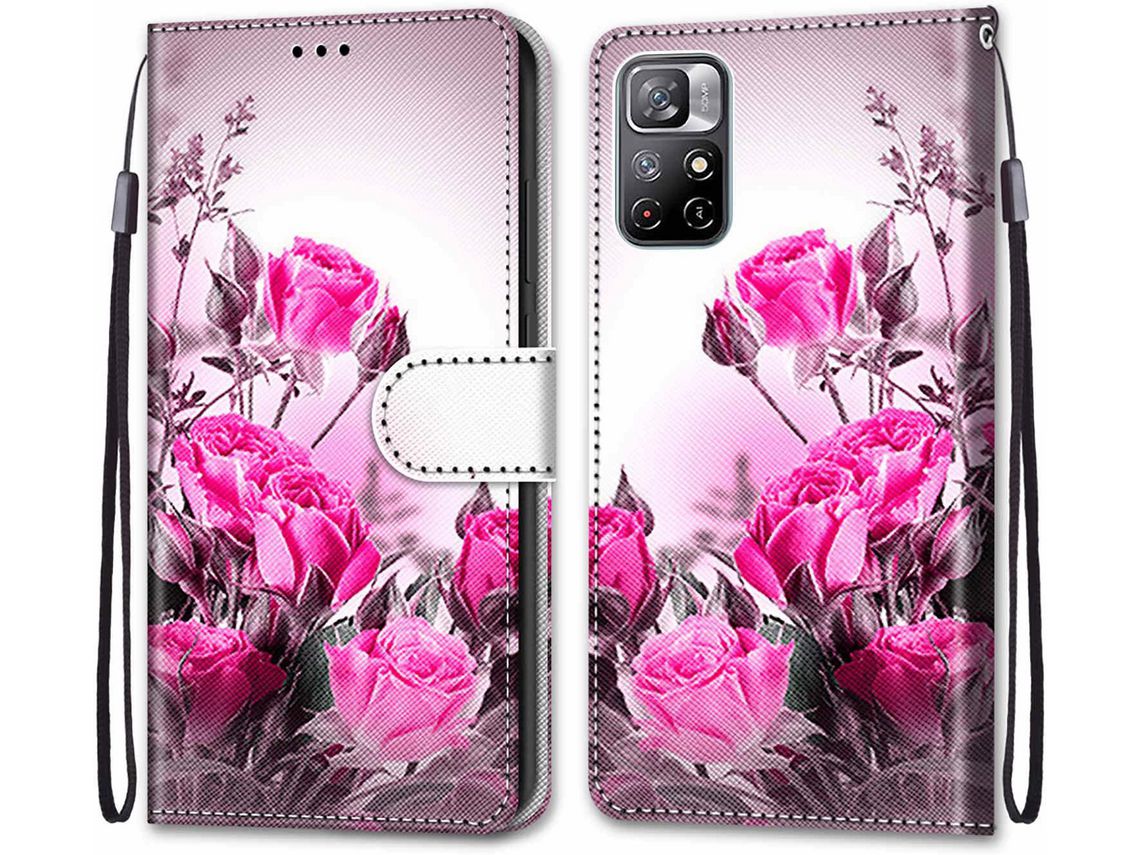 Capa para Xiaomi Poco M4 Pro, Poco Pro 5G HONGWE. Anti-Choque Magnética Castanho