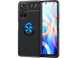 Capa para Xiaomi Poco M4 Pro, Poco Pro 5G HONGWE. Textura Macia Anti-Choque Preto