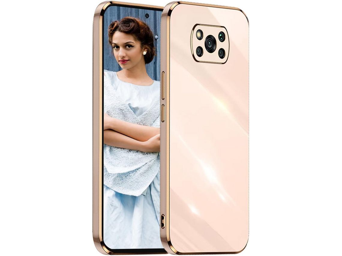 Capa para Xiaomi Poco X3, Poco X3 Pro HONGWE. Pele Sintética Anti-Choque