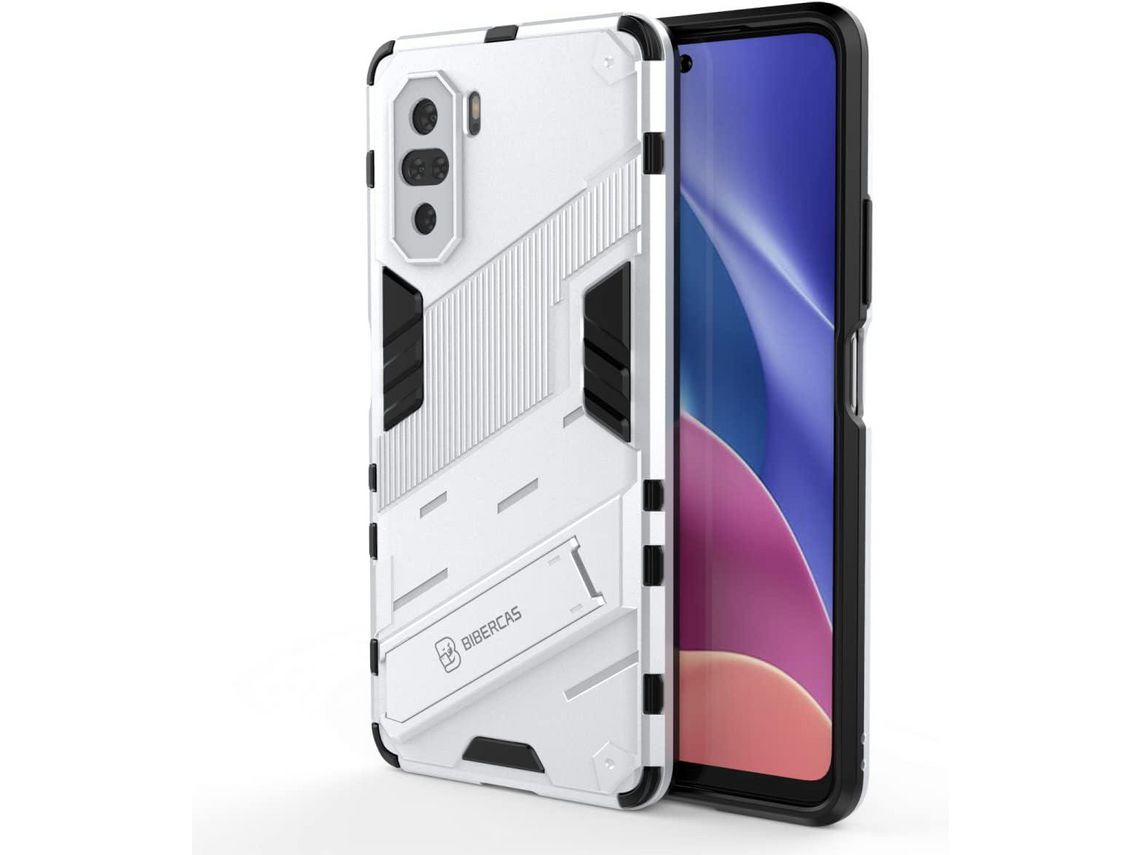 Capa para Xiaomi Poco F3, Poco 6 67, Poco 5G HONGWE. Anti-Choque Prateado