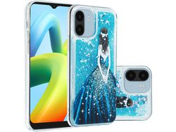 Capa para Xiaomi Redmi A1 HONGWE. Lantejolas Transparente