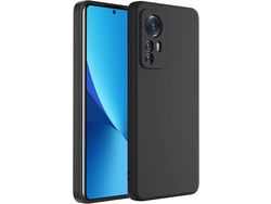 Capa para Xiaomi 12 Pro HONGWE. Pele Sintética Textura Macia Anti-Choque
