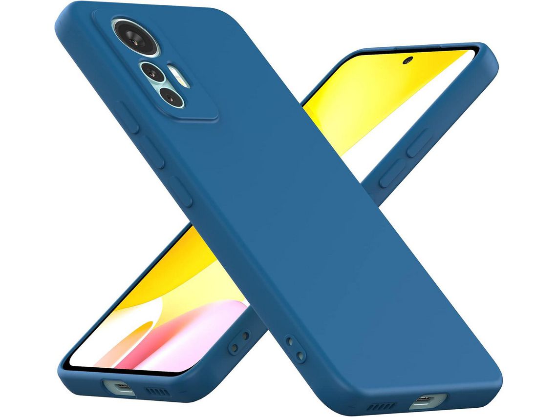 Capa para Xiaomi Xiaomi 12 Lite, Xiaomi 12 HONGWE. Pele Sintética Textura Macia Anti-Choque