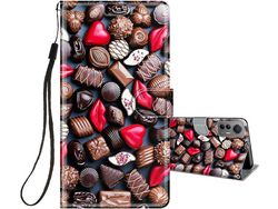 Capa Fólio para Xiaomi 12 Lite HONGWE. Pele Sintética Anti-Choque Multicor