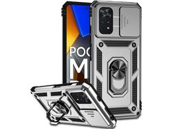 Capa para Xiaomi Poco M4 Pro, Poco Pro 4G HONGWE. Pele Sintética