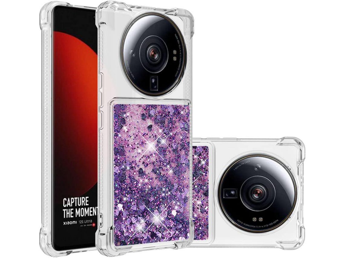 Capa para Xiaomi Mi 12S Ultra HONGWE. Silicone Anti-Choque Transparente