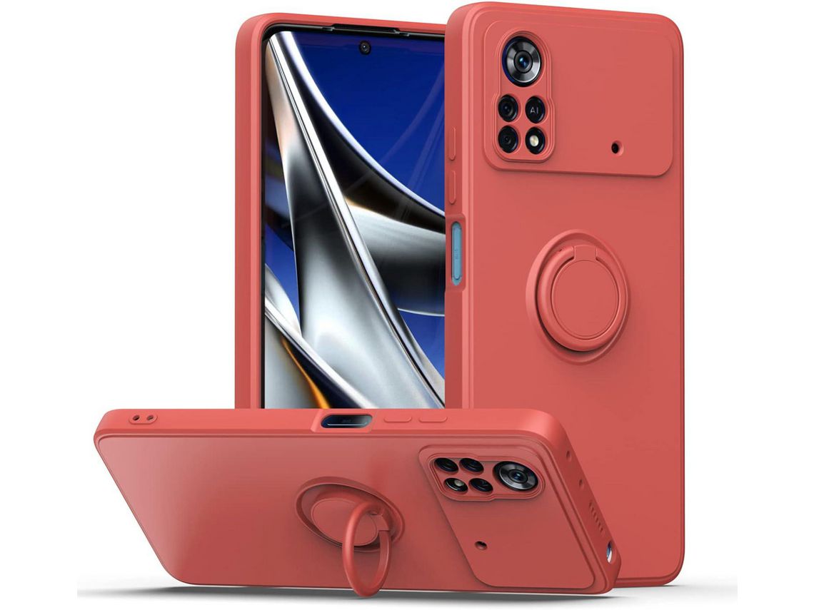 Capa para Xiaomi Poco X4 Pro 5G, Poco X4 Pro HONGWE. Textura Macia Magnética