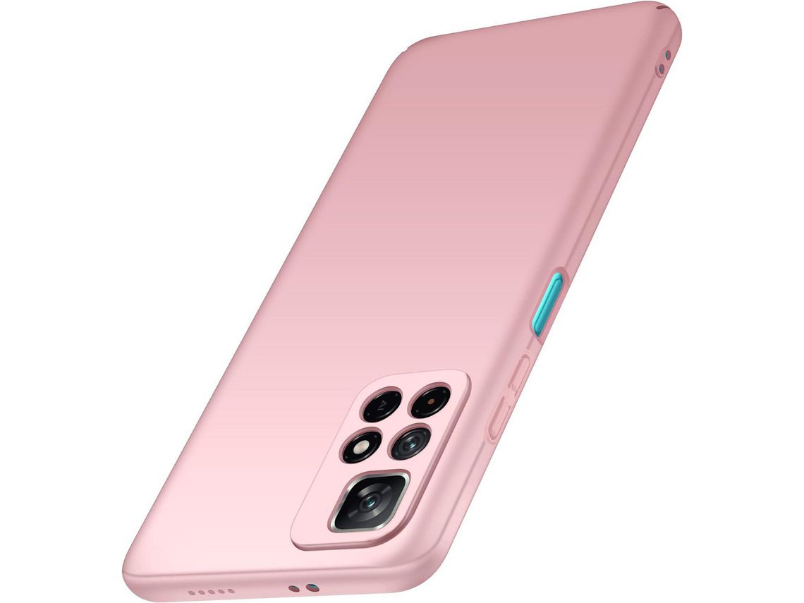 Capa para Xiaomi Redmi Note 11 HONGWE. Anti-Choque Rosa