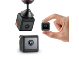Mini Câmera Sem Fio Hd 1080p Com Bateria De Longa Duração, Detecção De Olhos Humanos Por Ia, Visão Noturna Automática E Wi-fi Bestvite Preto
