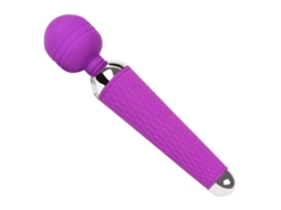 Vibrador Massageador De Varinha Sem Fio Lalamoli Com 10 Modos De Vibração Diferentes Brinquedos Sexuais Presente De Dia Dos Namorados Roxo Lalamoli