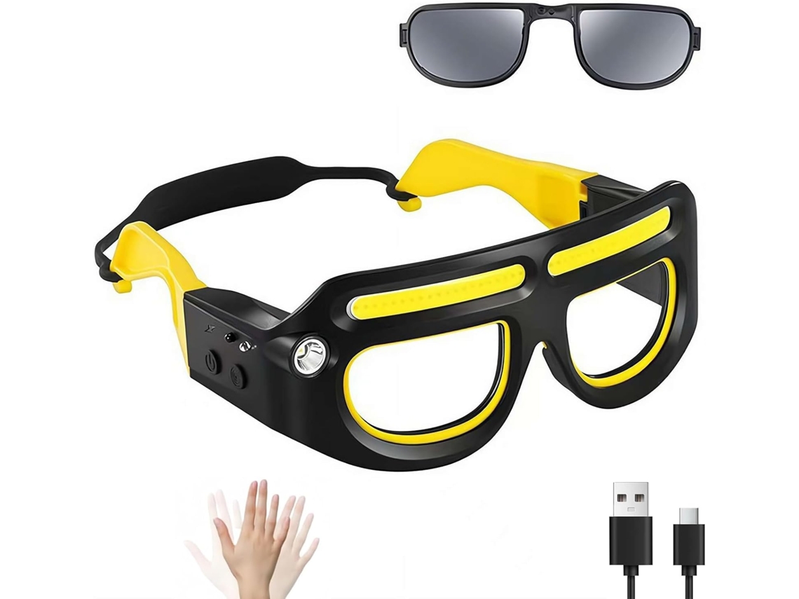 Lanterna de Cabeça BRILVIBERA 10000lm, USB, Sensor
