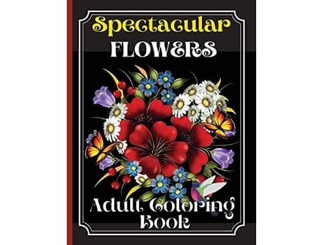 Livro Flowers Coloring Book De Greer Dawsson (inglês)