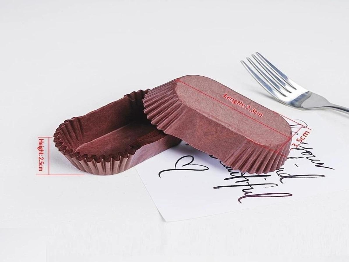 Formas Lurelia para Muffins, 1000 Unidades, Descartáveis, para Muffins e Cupcakes