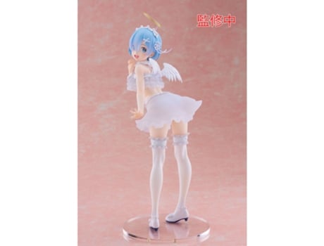 Figura Rezero Starting Life In Another World Rem Pretty Angel 15cm Taito
