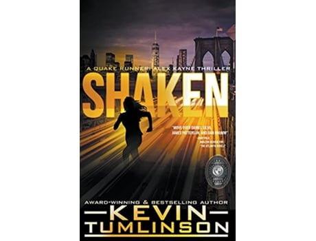 Livro Shaken Quake Runner Alex Kayne de Kevin Tumlinson (Inglês)
